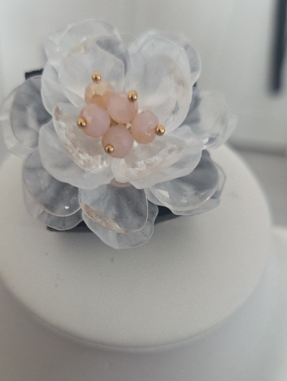 Paparazzi Petal Privlege White Ring NWT